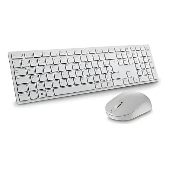 Imagem do produto Teclado E Mouse Pro Wireless Km5221w Branco Dell