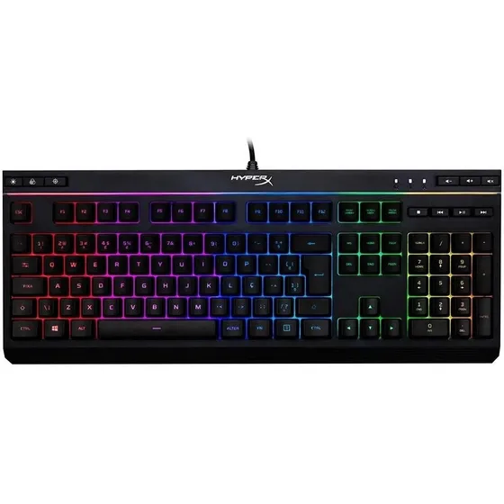 Imagem do produto Teclado Gamer Hyperx Alloy Core Rgb Membrana Abnt2 Única