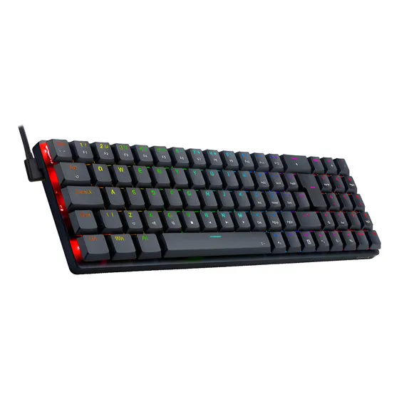 Imagem do produto Teclado Gamer Mecânico Ashe K626-kb Switch Blue Preto Redragon