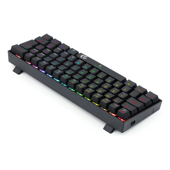 Imagem do produto Teclado Gamer Mecânico Redragon Dragonborn K630rgb-1 Cor de teclado Preto Idioma Português Brasil