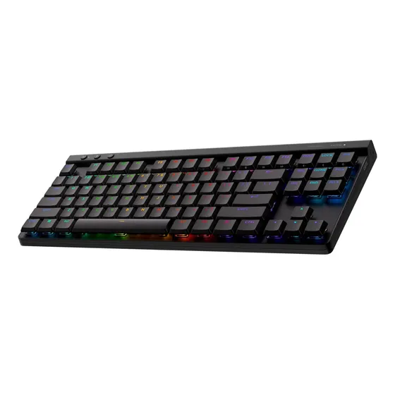 Imagem do produto Teclado Logitech G G515 Tkl Lightspeed/BT Lightsync Rgb Idioma preto Inglês EUA