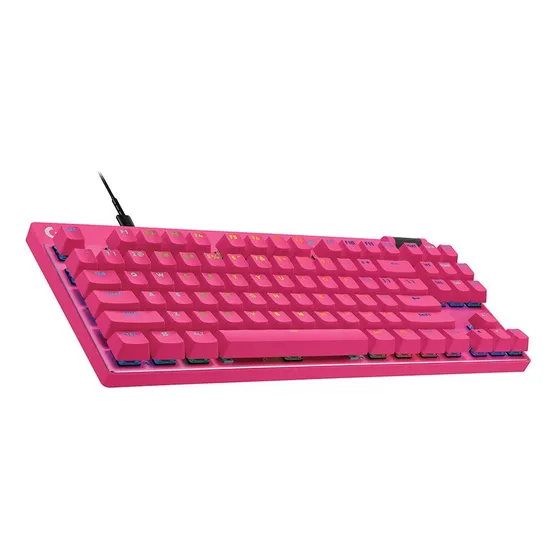 img of Teclado Logitech Gamer Pro X Tkl Rapid Magenta - 920-013133