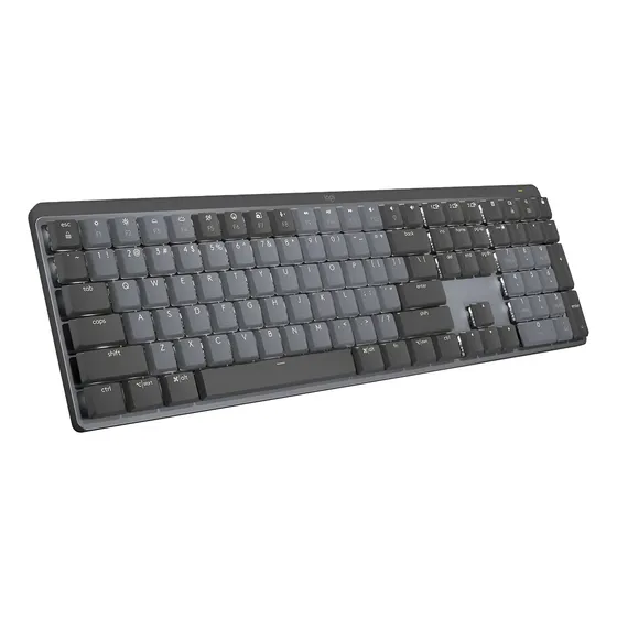 Imagem do produto Teclado Logitech Mx Mechanical Sem Fio Grafite 920-010760 Cinza