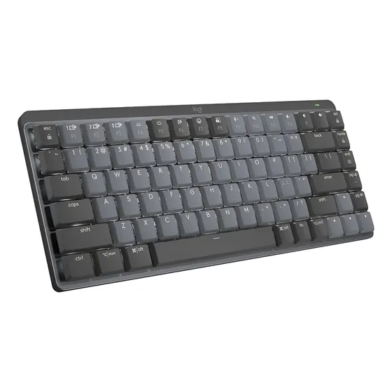 Imagem do produto Teclado Logitech Mxmechanical Mini S/ Fio Grafite 920-010783 Cinza