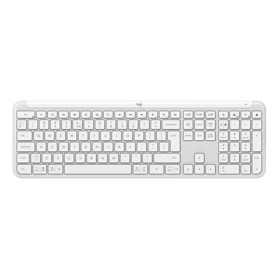 Imagem do produto Teclado Logitech Signature Slim K950 Sem Fio Branco