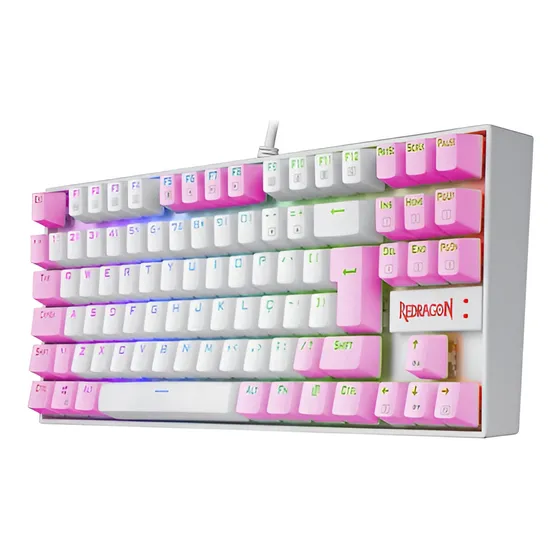 Imagem do produto Teclado Mecanico Gamer Kumara Rgb Switch Blue Redragon