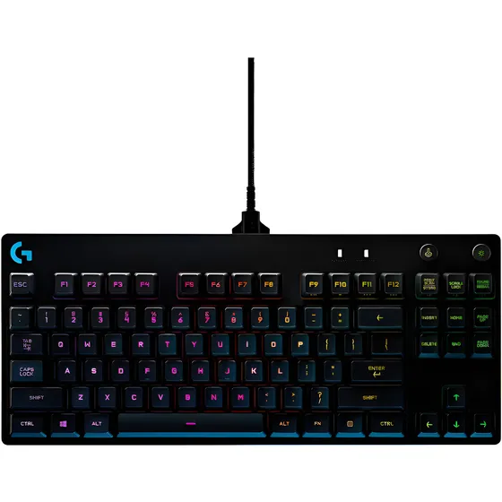 Imagem do produto Teclado Mecânico Gamer Logitech G PRO com Layout US