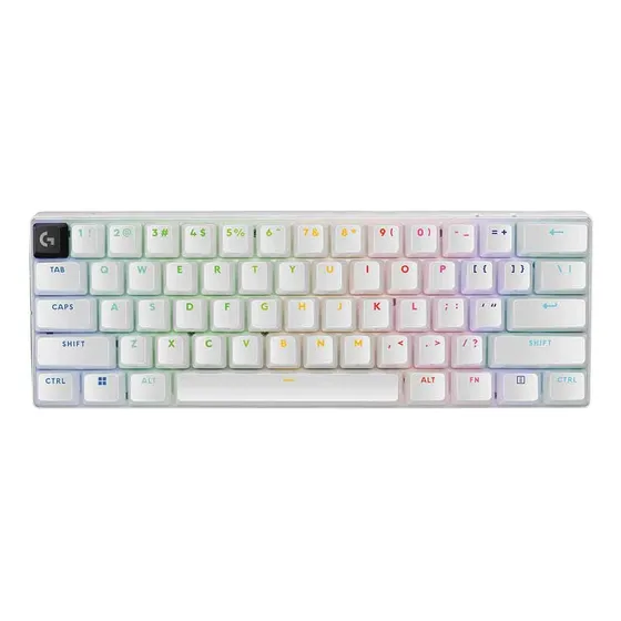 Imagem do produto Teclado Mecanico Logitech Gamer G Pro X 60 S/ Fio Branco