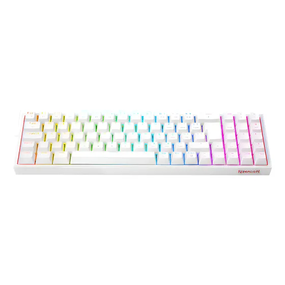 Imagem do produto Teclado Pollux Rgb Switch Brown Redragon K628-rgb-w Branco