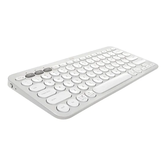 Imagem do produto Teclado sem fio Logitech Pebble Keys 2 K380s - Branco