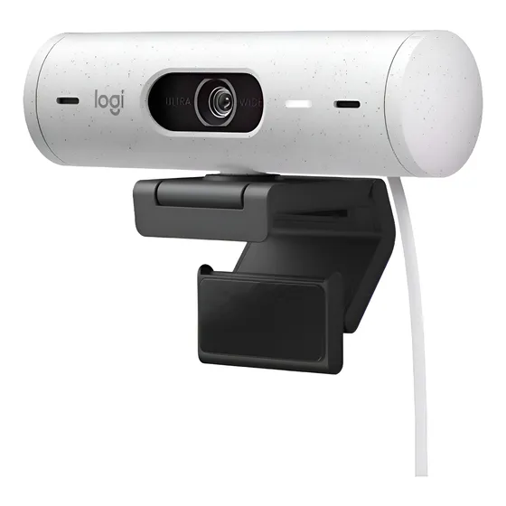 Imagem do produto Webcam Full HD Logitech Brio 500 - Branco