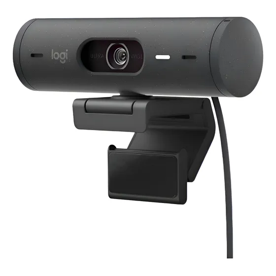 Imagem do produto Webcam Full HD Logitech Brio 500 - Grafite